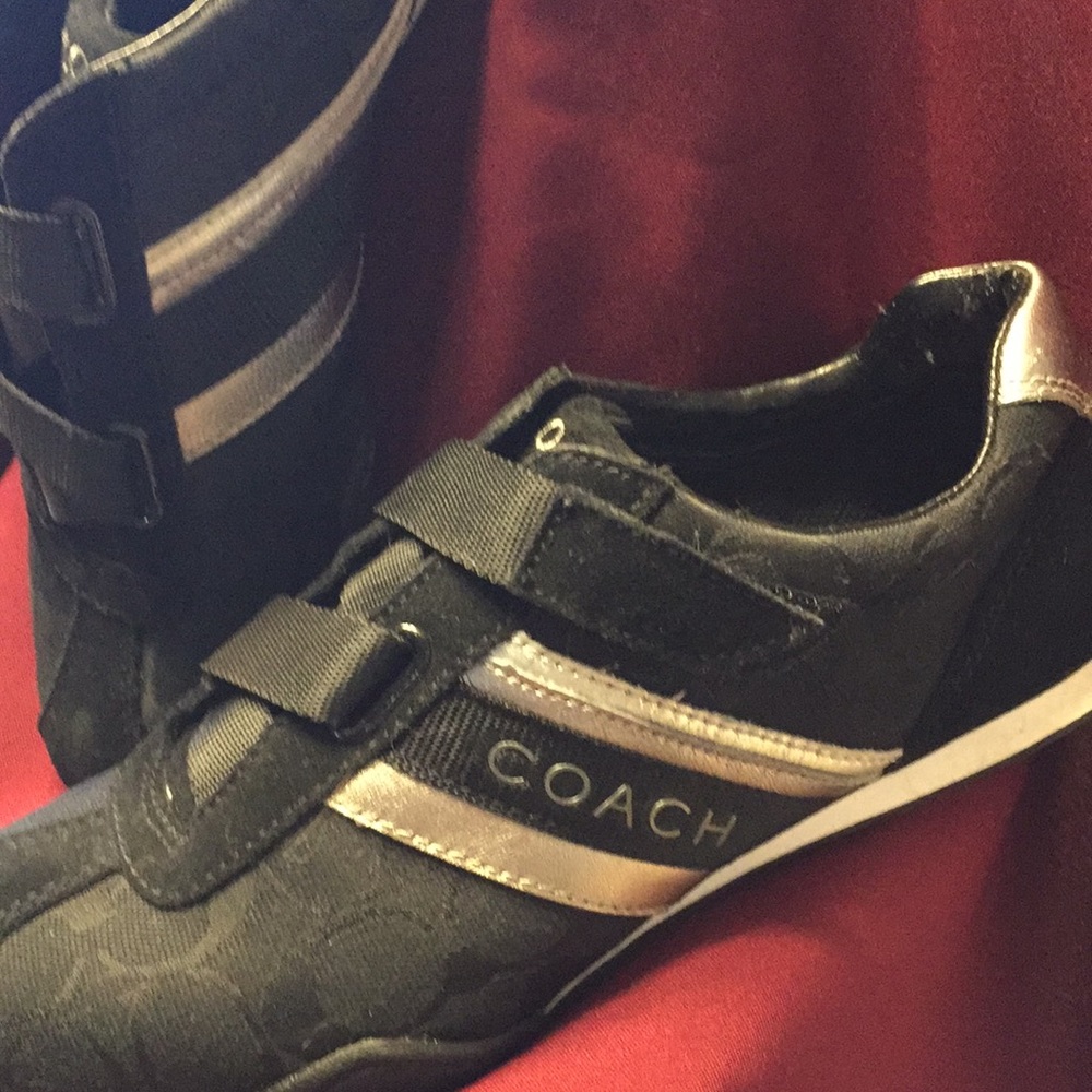 Coach -Black Jenney Sneakers Size 9M